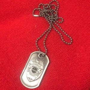 Police Prayer Dog Tag
